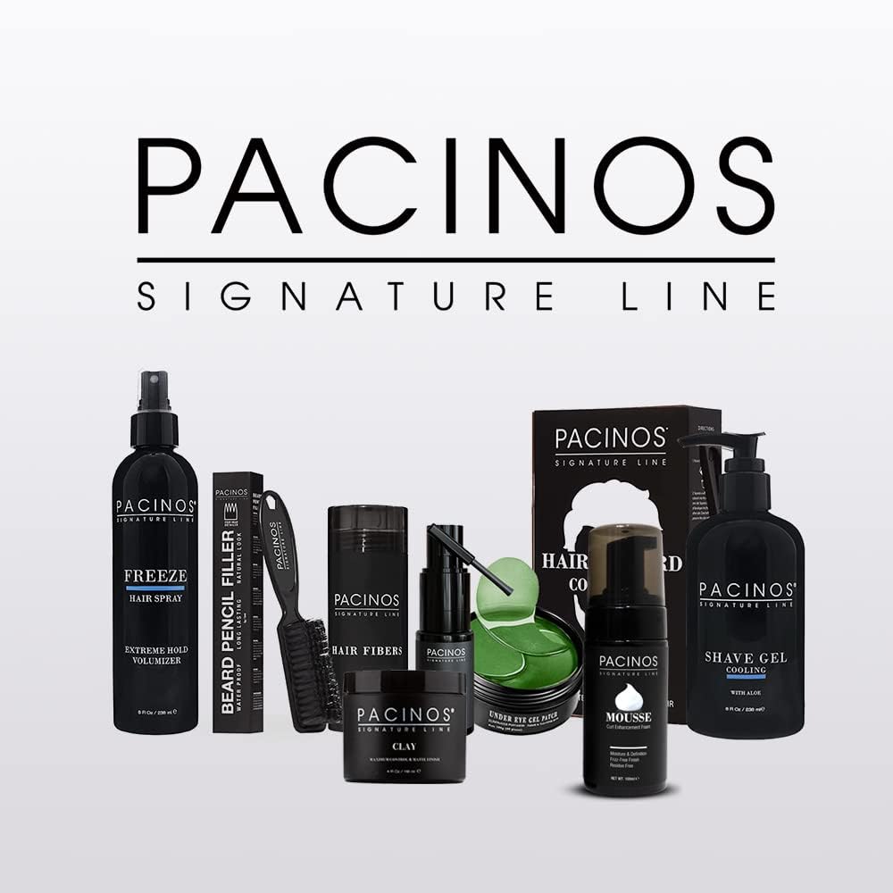 Resultados naturales con Pacinos Signature Line Mousse, textura suave y movimiento.