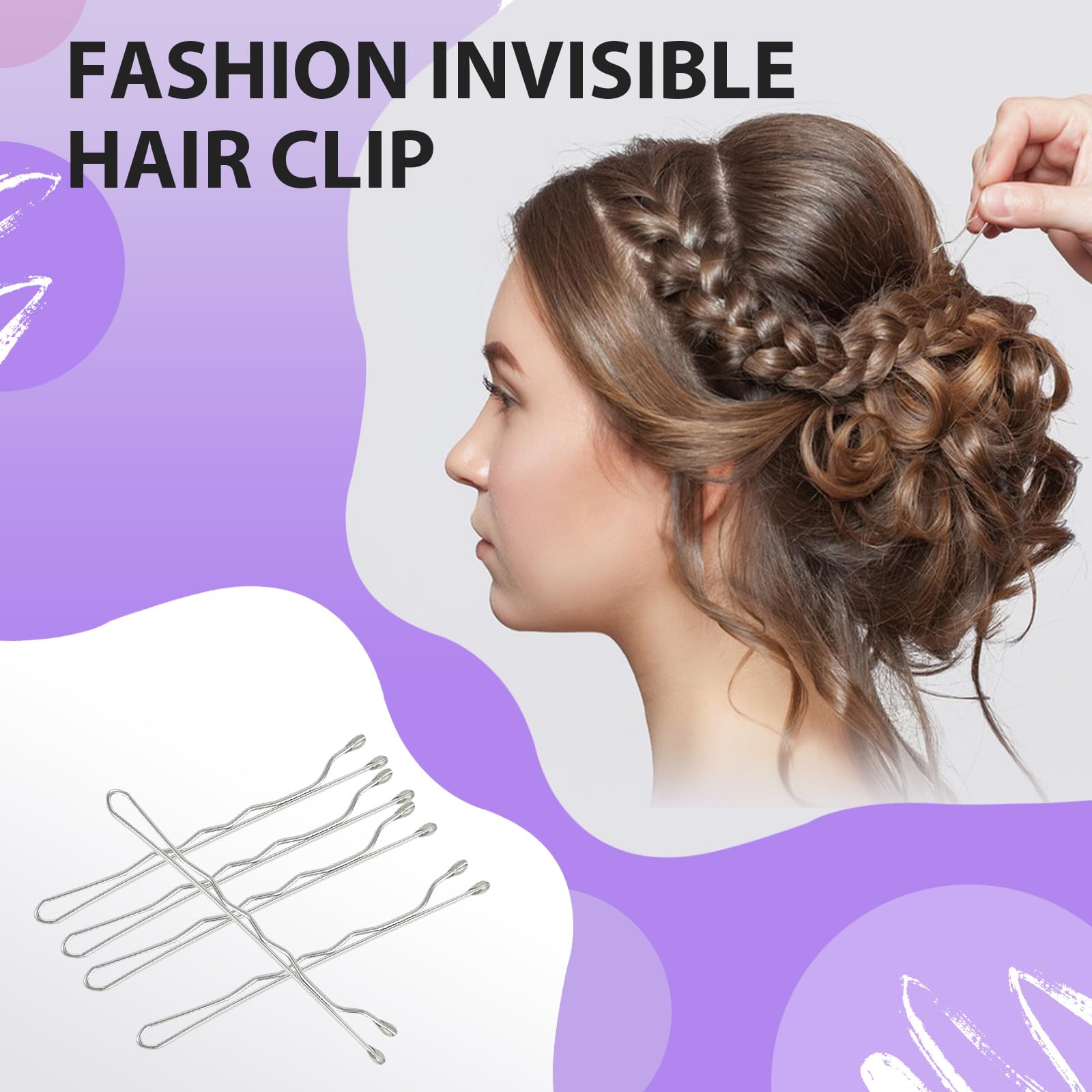Pagabach pin pelo para cabellos finos, sujeción suave y segura.