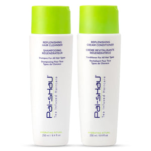 Pai-Shau Replenishing Cleanser, botella espumosa, hidrata desde la raíz para cabello suave
