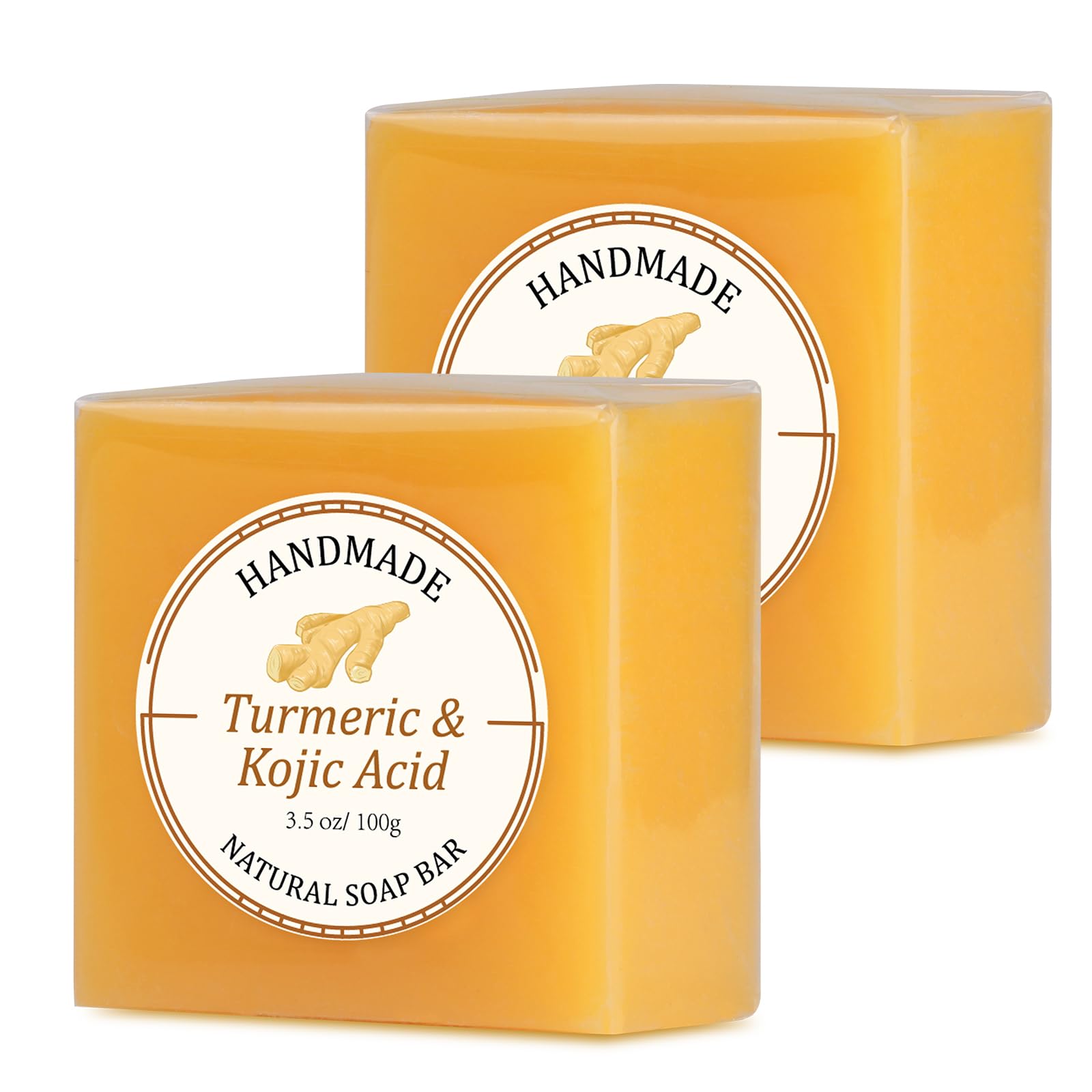 PALFICAB Jabon Curcuma Acido Kojico - espuma cremosa para rostro y cuerpo; ayuda a iluminar manchas