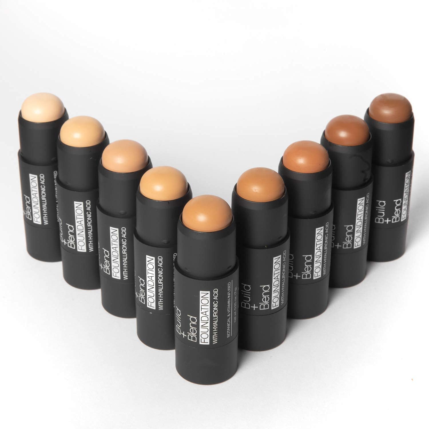 Palladio BUILD & BLEND Foundation Stick textura cremosa que se desliza facilmente