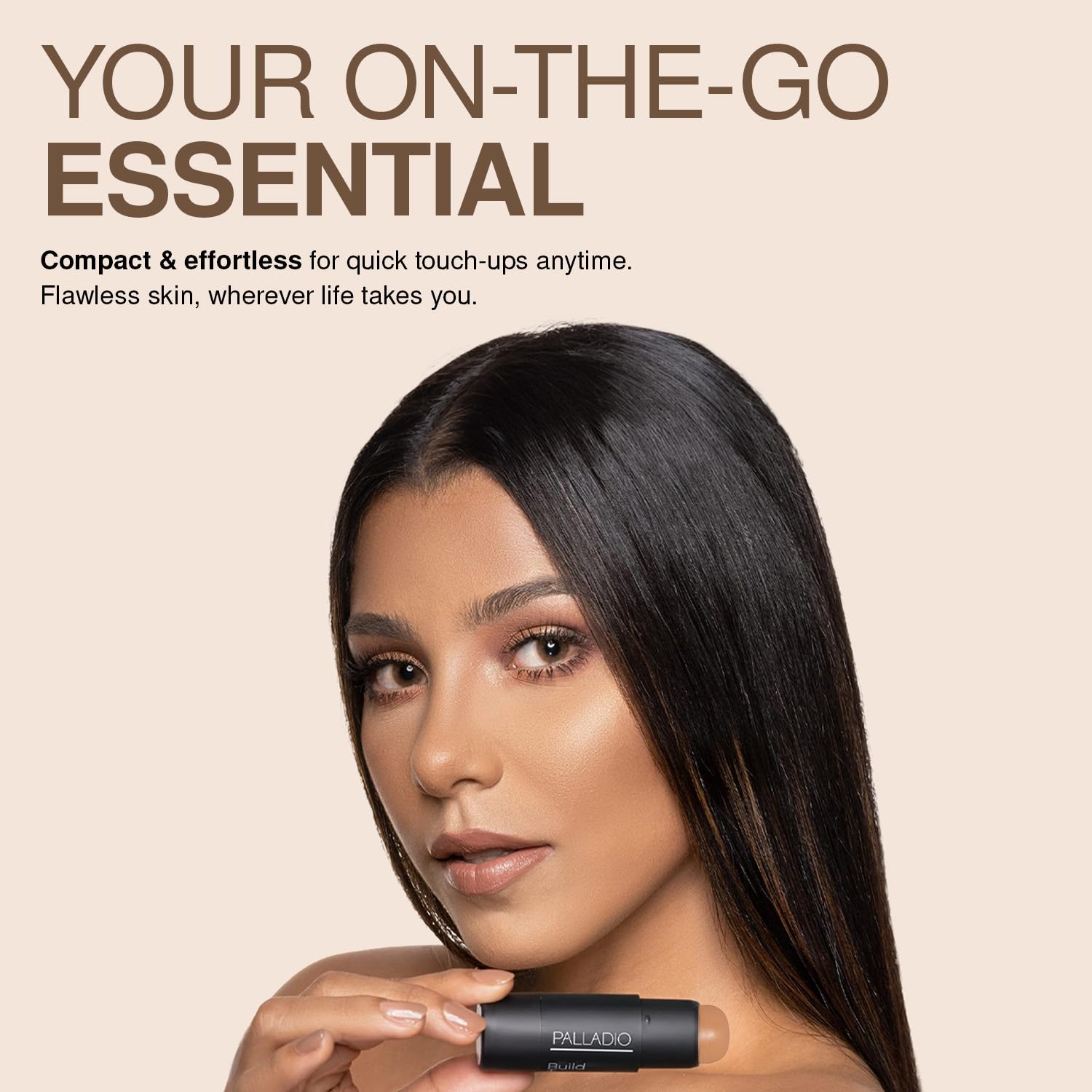 Palladio BUILD & BLEND Foundation Stick para uso diario y piel equilibrada