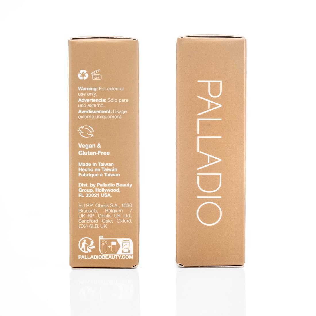Tono miel bronceado de Palladio Skin Tint para piel cálida