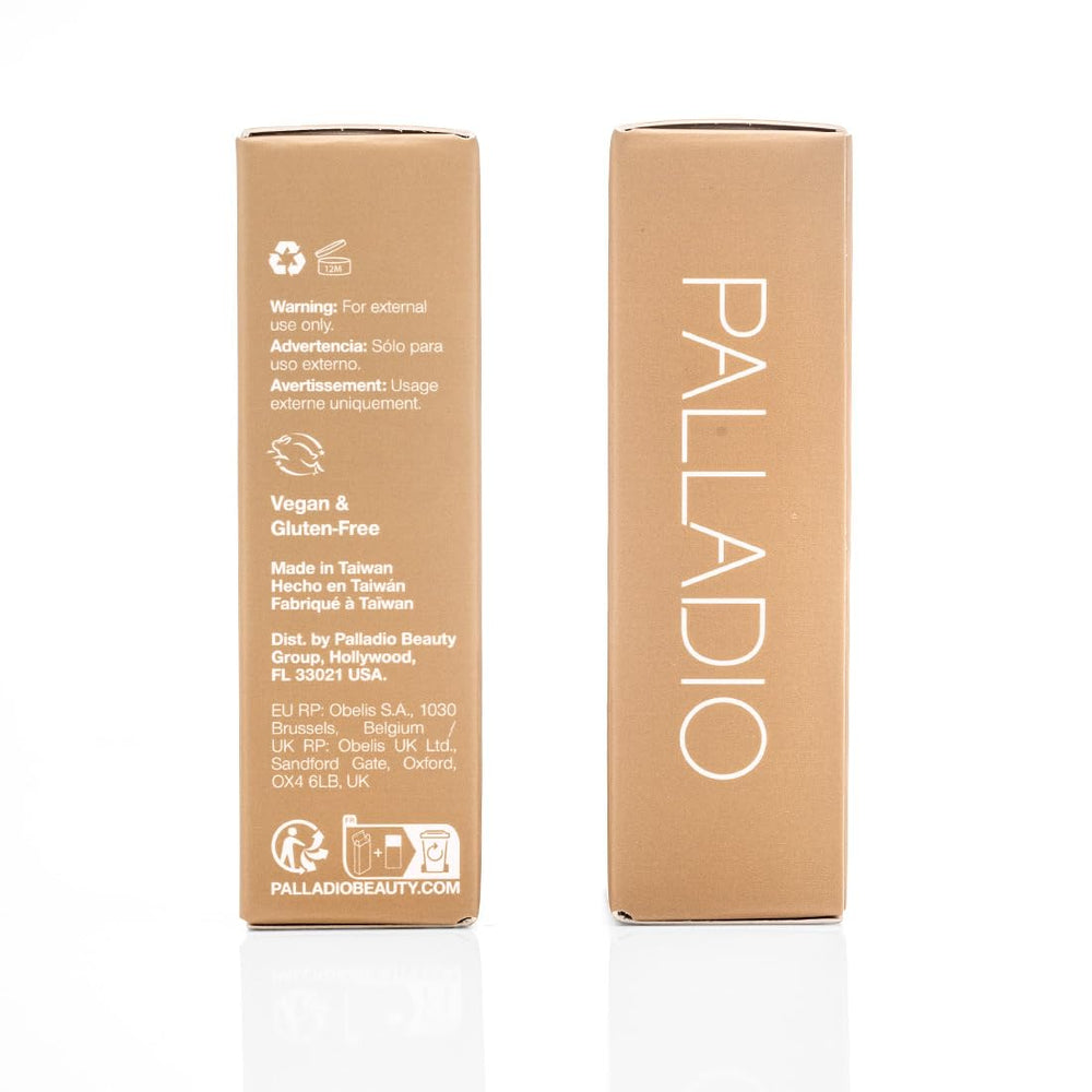 Tono miel bronceado de Palladio Skin Tint para piel cálida