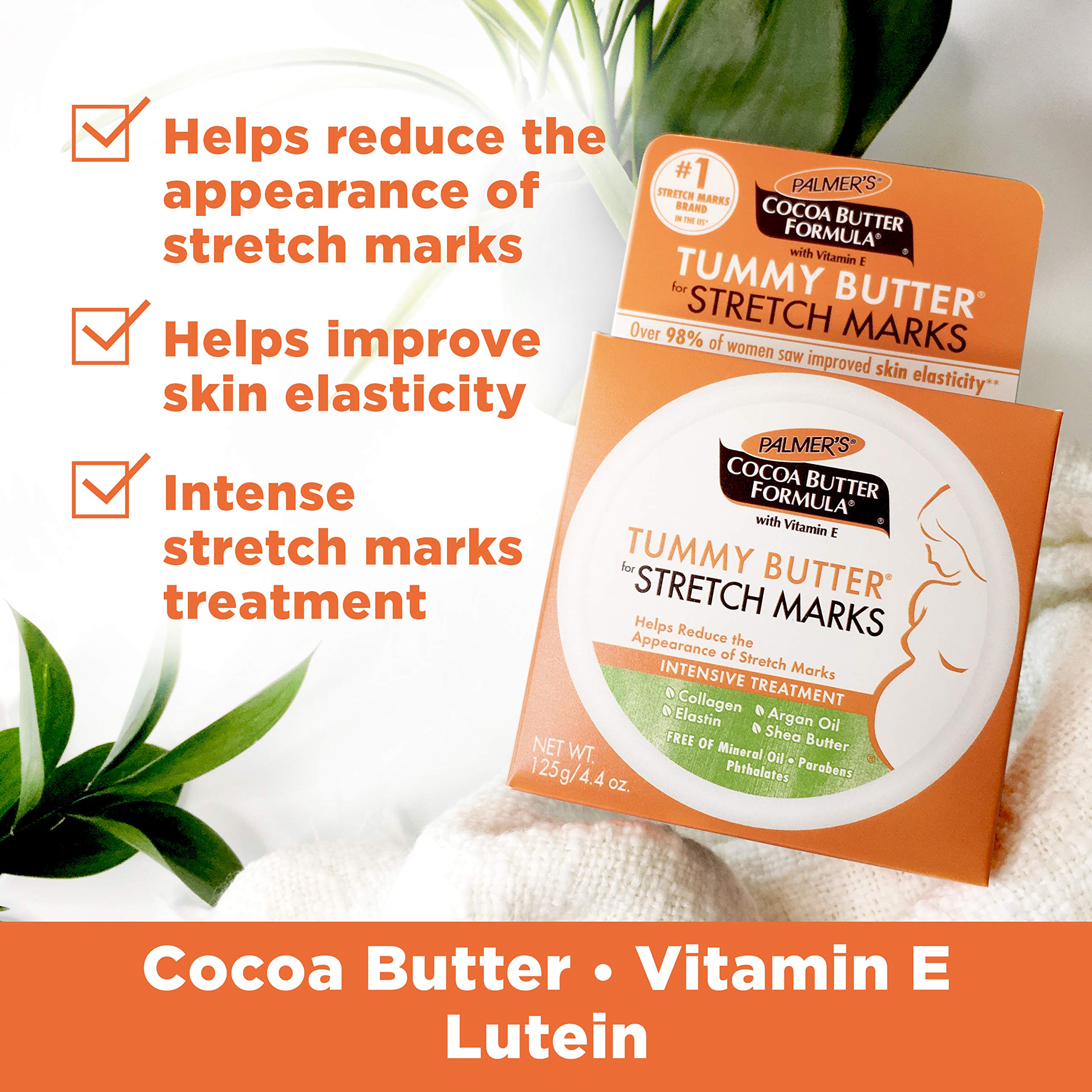Palmer's Manteca de cacao, hidratación para piel sensible.