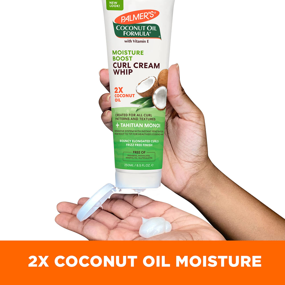 Palmer's fórmula aceite de coco: frizz bajo y acabado natural