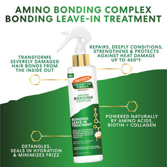 Palmer's Amino Bonding aceite de coco ofrece hidratación profunda.