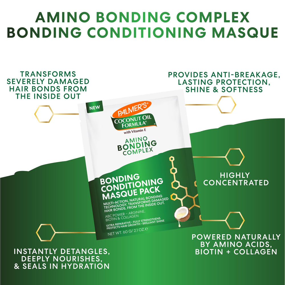 Palmer's con coco y vitamina E para hidratación profunda del cabello