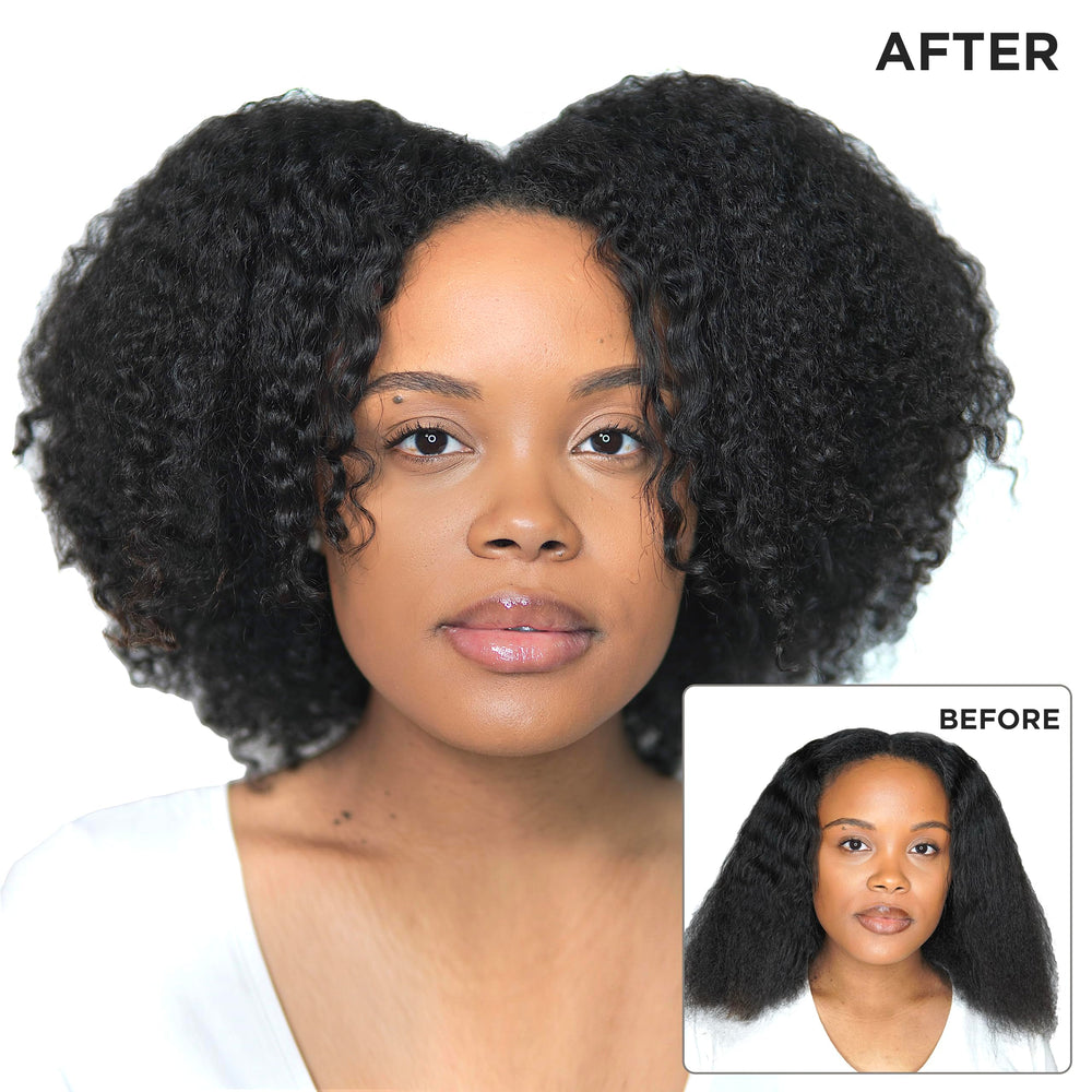 Aplicación suave de Palmer's en cabello húmedo para hidratación prolongada.