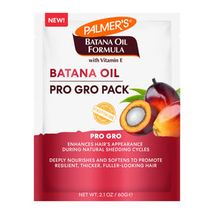 Palmer's Batana Oil Pro Gro mascarilla capilar para nutrir raíces y reducir la caída.