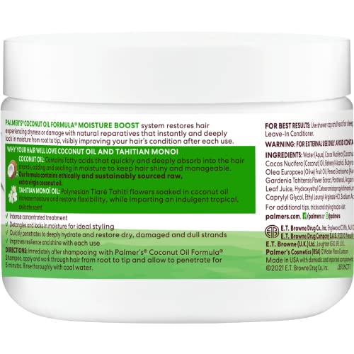 Palmer's acondicionador cremoso: textura suave facilita desenredo.