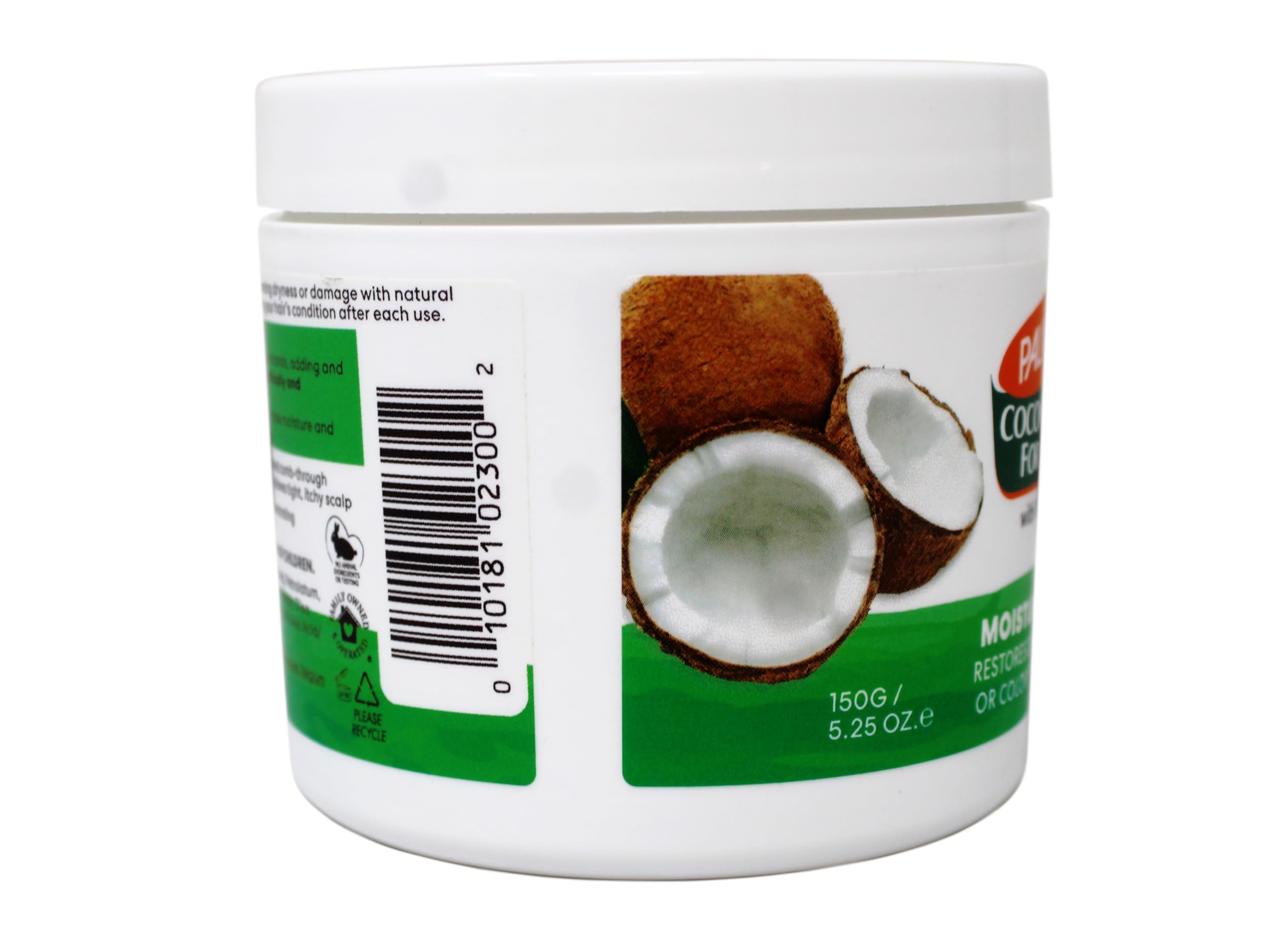 Palmer's textura de crema hidratante, sin enjuague, facilita peinado.