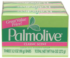 Palmolive jabon en barra de 3,2 oz, uso diario suave para toda la familia