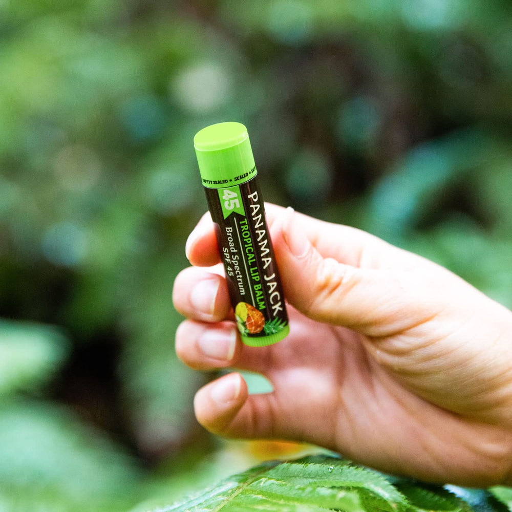 Bálsamo Panama Jack vainilla sabor suave y labios protegidos