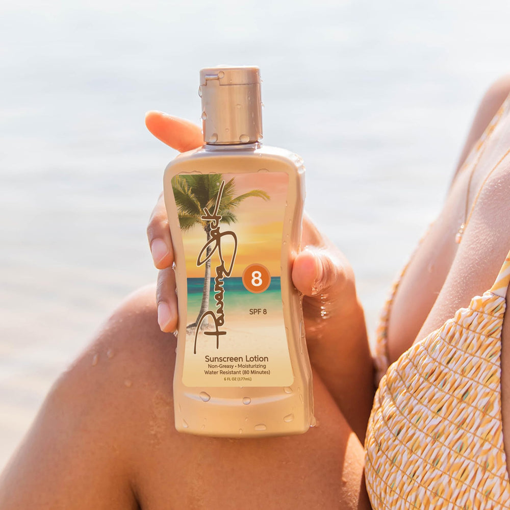 Loción Panama Jack SPF 15, protección para jornadas al aire libre
