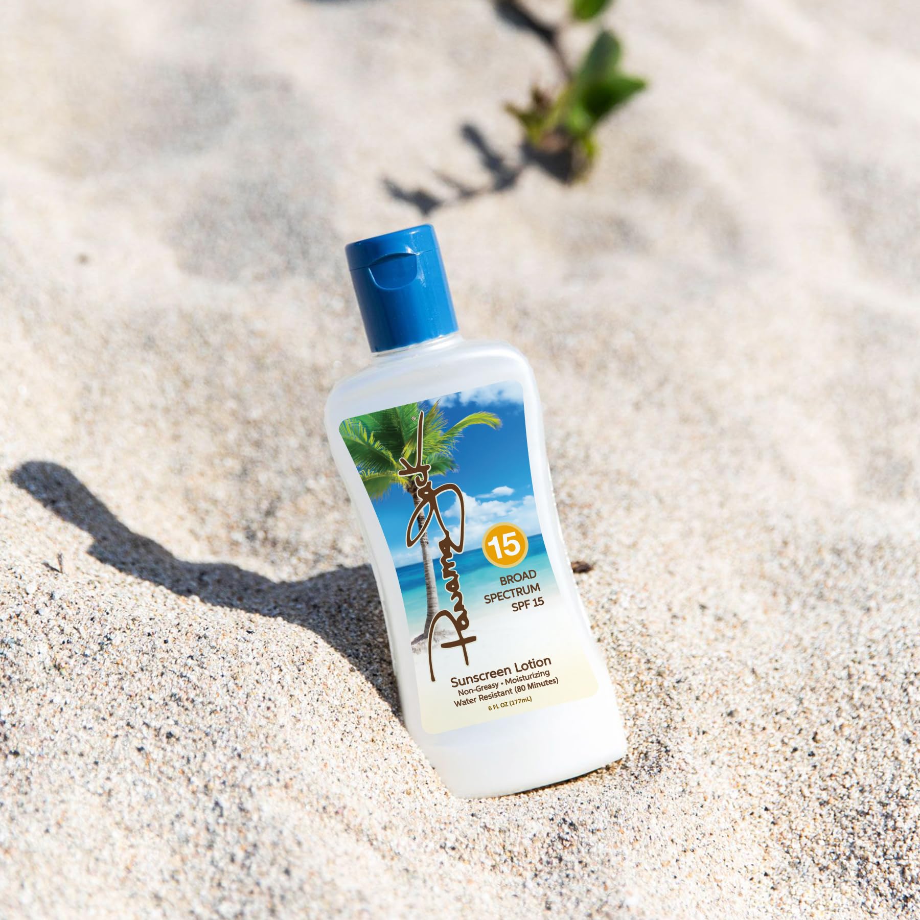 Panama Jack Sunscreen Lotion SPF15, perfecto para uso diario al aire libre.