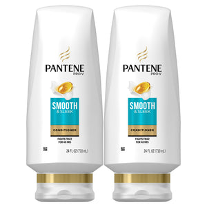 Pantene Acondicionador con argán para control del frizz y cabello suave y manejable.