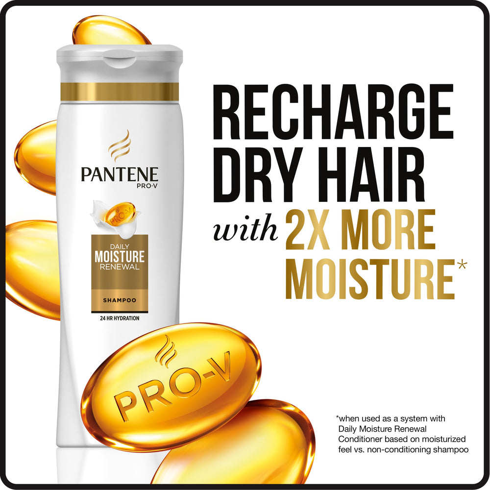Pantene Antioxidantes reducen la pérdida de proteínas en el cabello.
