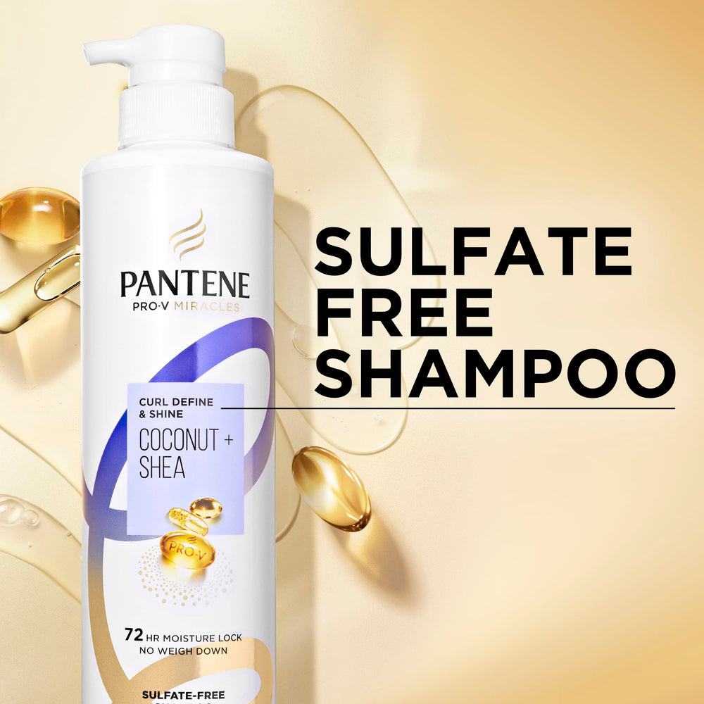 Pantene Miracles Curl Define y Shine: rizos con brillo sedoso.