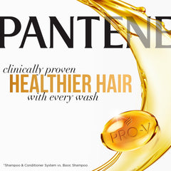 Cabello brillante y suave tras lavar con Pantene Pro-V Reparar y Proteger.