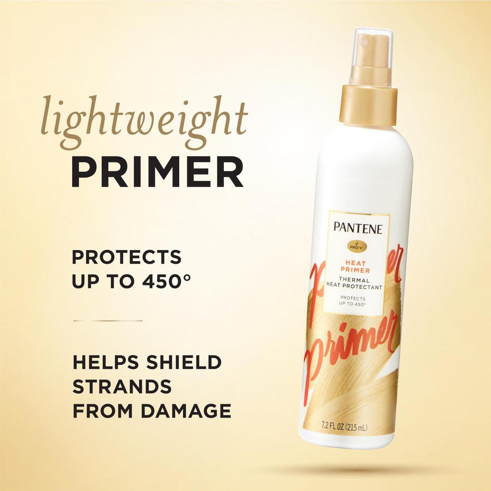 Pantene Pro-V Heat Primer, atomizador cercano, aplicación suave para peinar