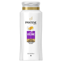 Pantene Pro-V Sheer Volume 2 en 1, botella frontal, ofrece volumen inmediato