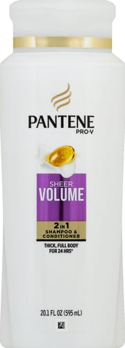 Pantene Pro-V Sheer Volume 2 en 1, espuma cremosa, facilita desenredar