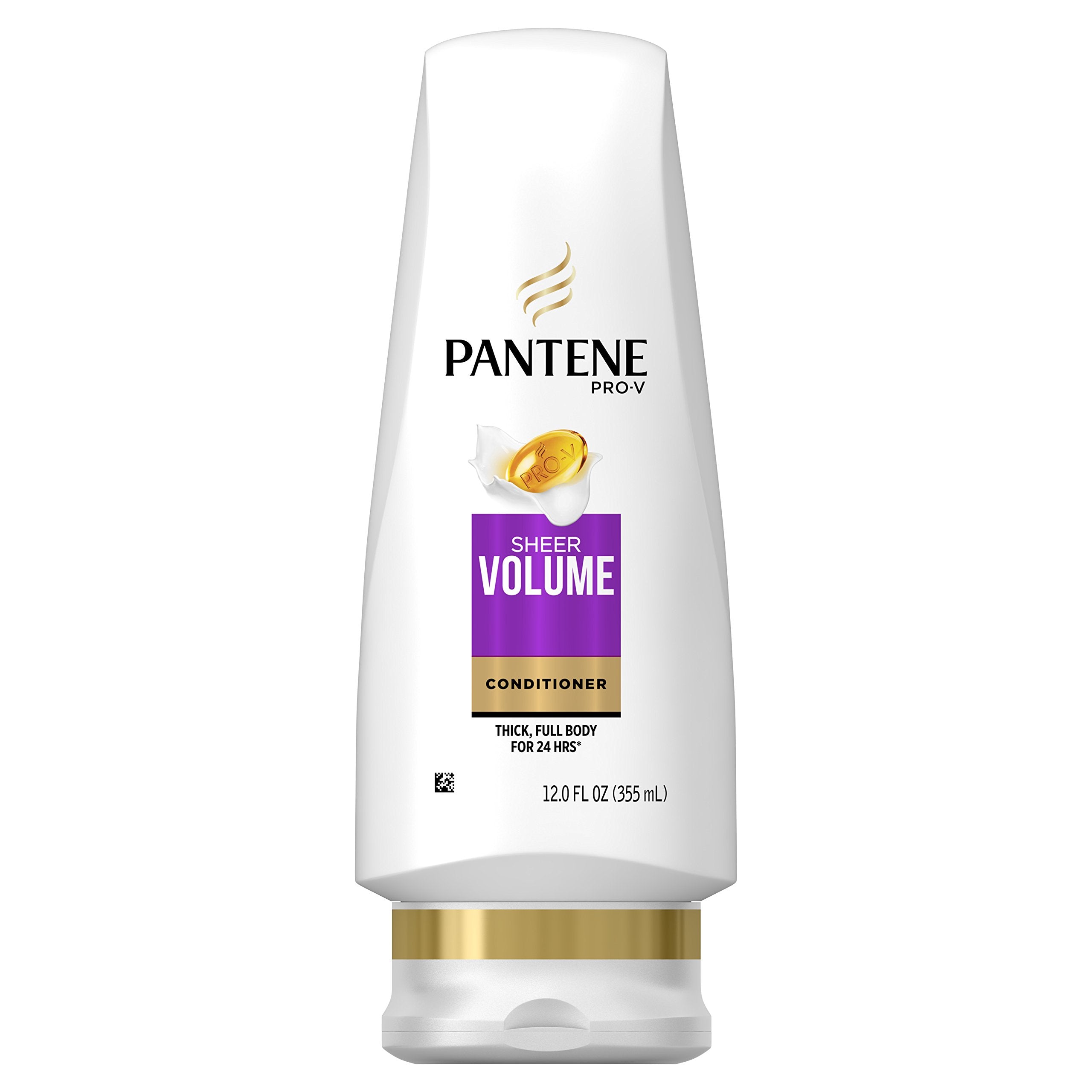 Pantene Pro-V Volumen Ligero: acondicionador sin peso para cabello suave y mayor volumen, botella de la imagen