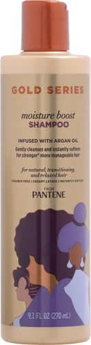 Pantene Pro-V Gold Series aceite de argán para nutrición capilar.