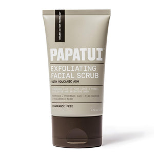 PAPATUI exfoliante facial para hombres: bote para uso diario y purificar poros