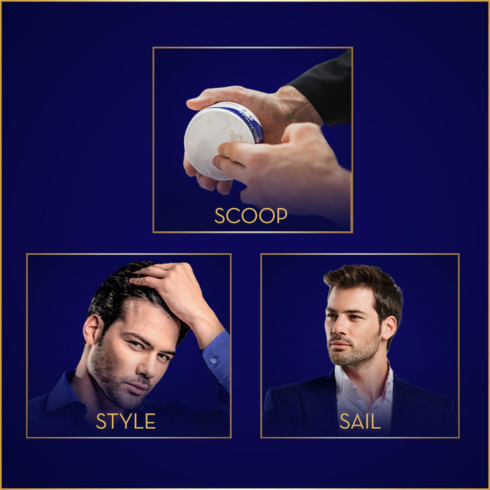 Parachute Advansed Crema para Cabello de Hombres, estilo diario con acabado pulido