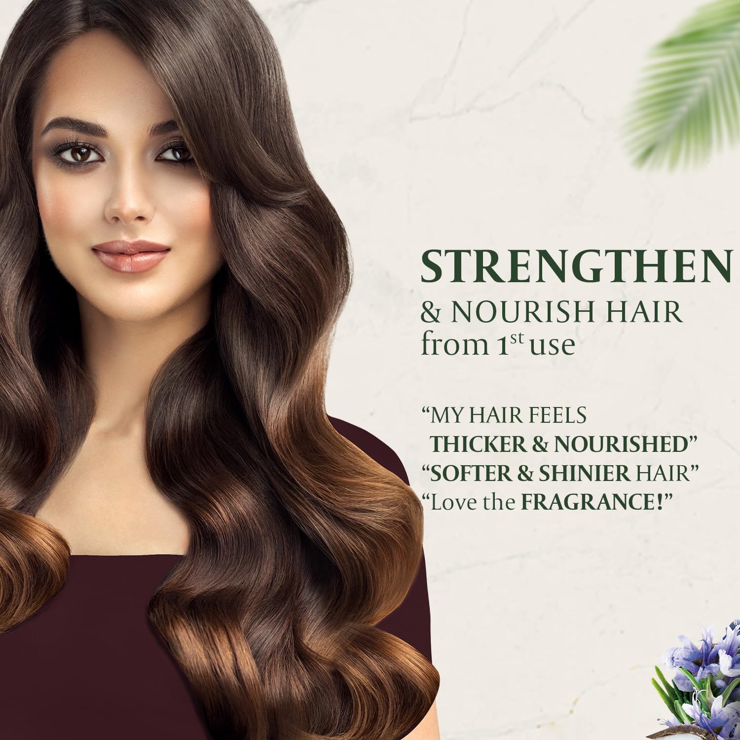 Parachute Advansed: fortalecimiento de puntas con aceite de romero y coco.