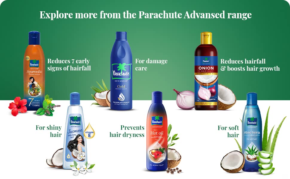 Parachute Advansed Aloe Vera: penetración 10x más profunda para nutrir desde la raíz