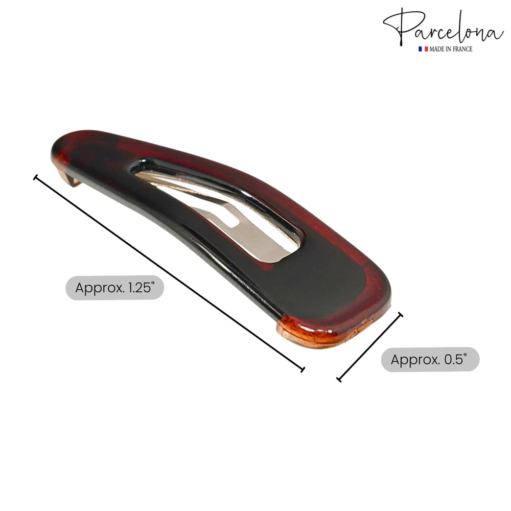 Parcelona clip frances mini diseño elegante para uso diario.
