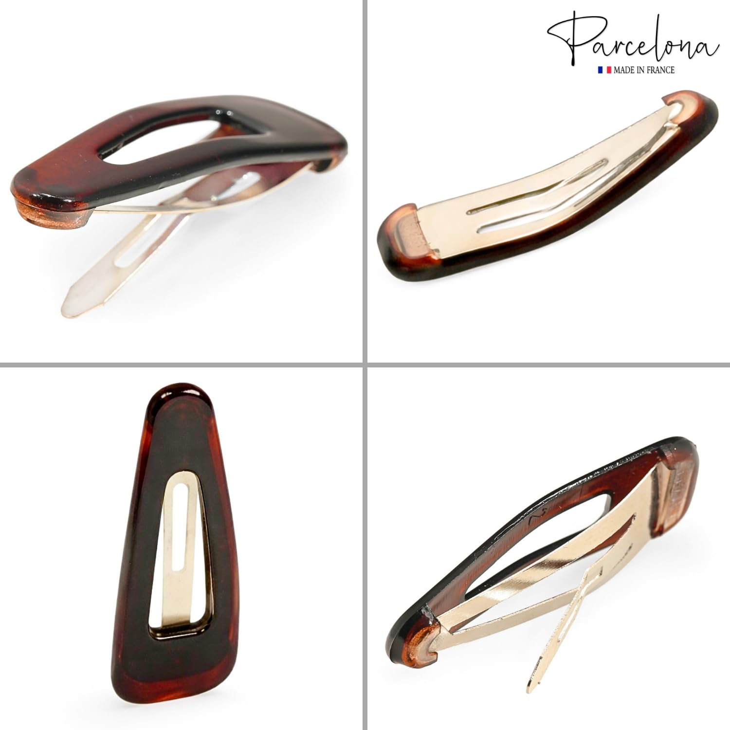 Parcelona clip frances mini para uso diario y ocasiones formales.