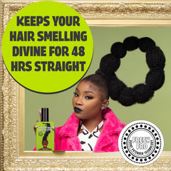 Pardon My Fro envase de 8 onzas para uso diario.