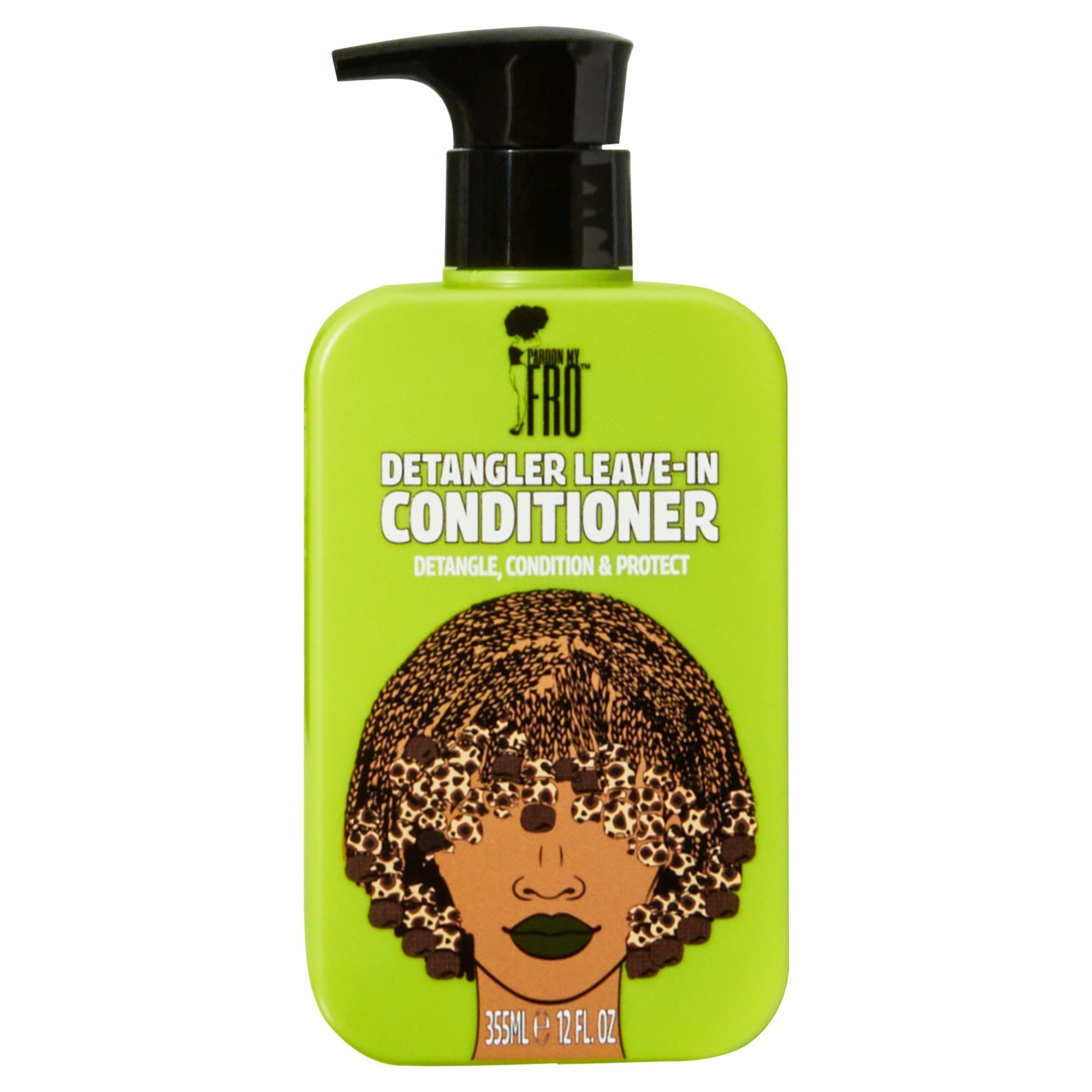 Pardon My Fro ingredientes naturales con argán y jojoba para rizos nutridos.