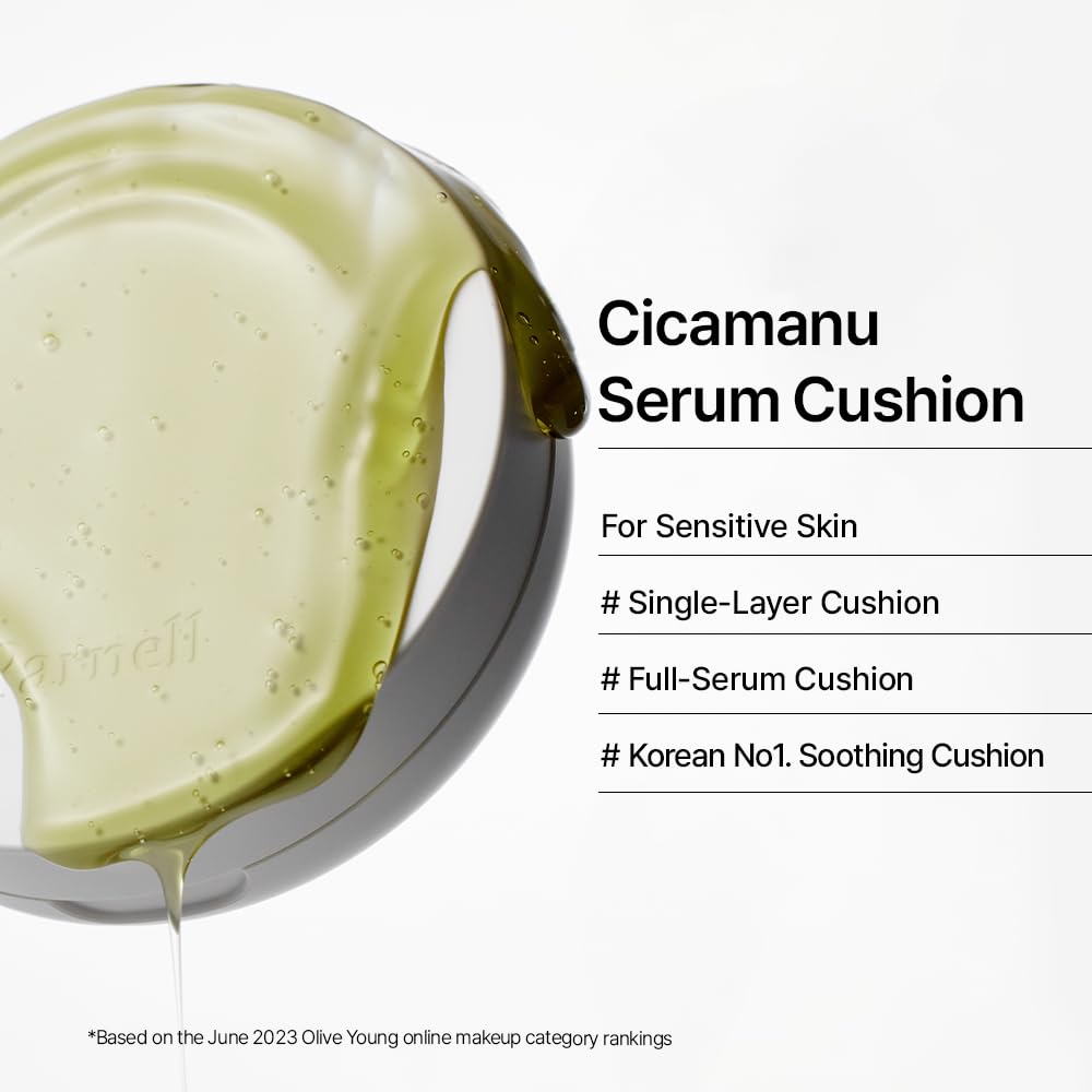 Parnell Cicamanu Serum Cushion – hidratación suave durante el día.