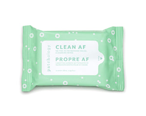 Patchology Clean AF, empaque con cierre reutilizable para uso diario