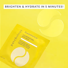 Patchology parches ojos hidratantes, reducen ojeras y hinchazón de forma suave.
