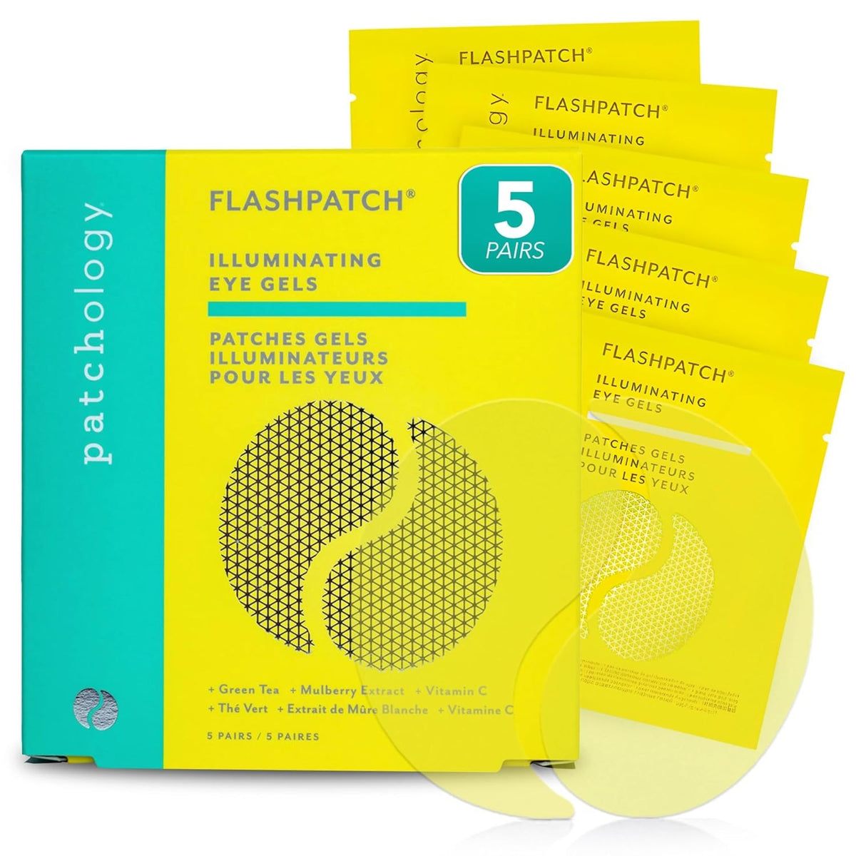 Patchology parches ojos iluminadores, hidratan y aportan brillo en minutos.