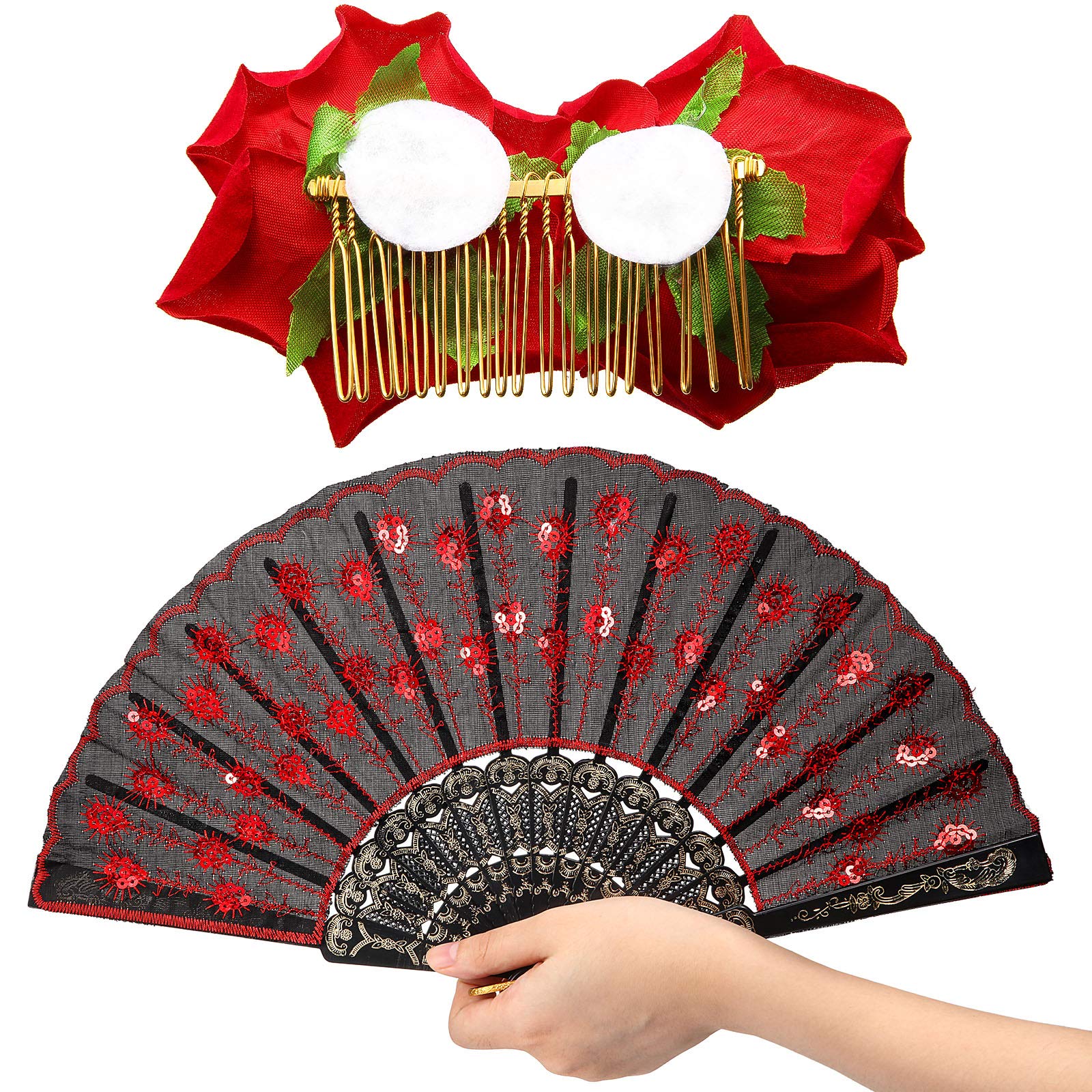 Patelai set de accesorios flamenco para completar look