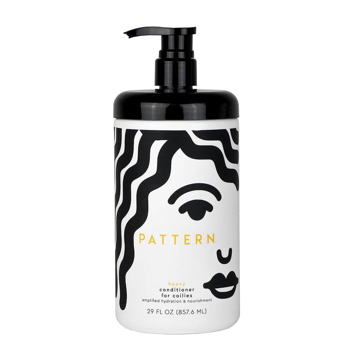 Acondicionador pesado PATTERN en botella con crema sedosa para rizos
