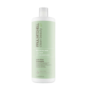Paul Mitchell Champú Antifrizz, botella vertida, aplicación suave para uso diario.