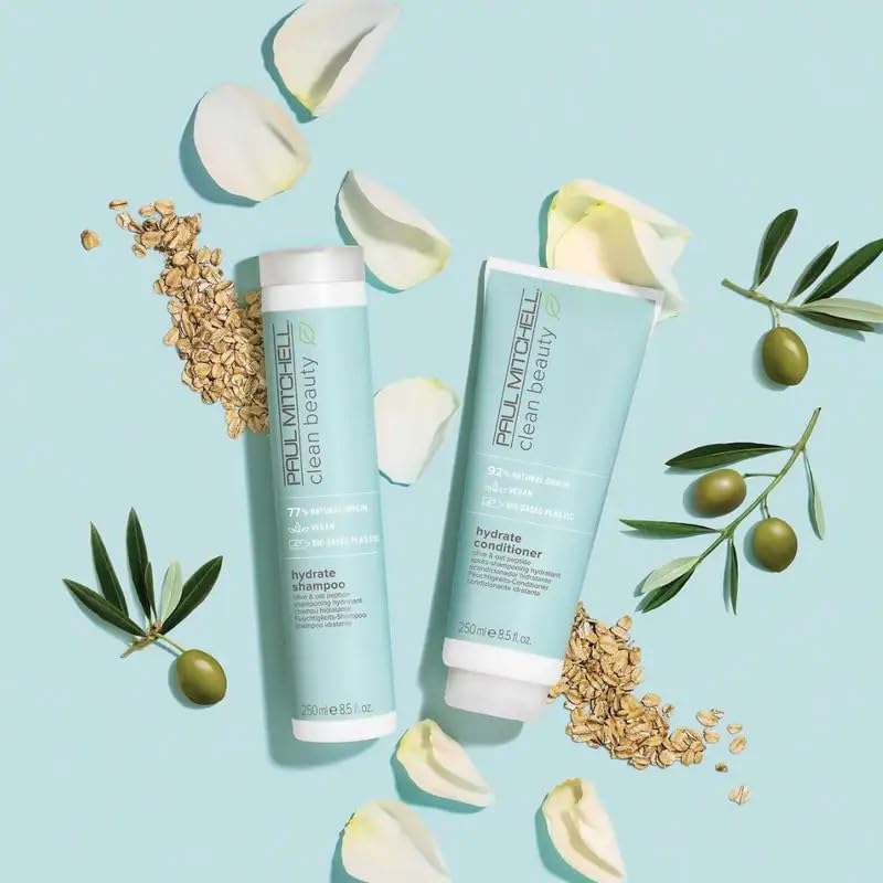 Uso en ducha para cuero cabelludo limpio y cabello suave con Hydrate.