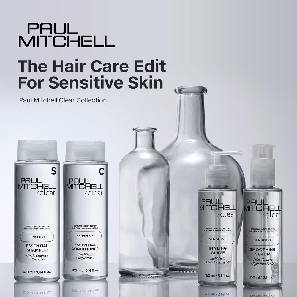 Paul Mitchell Champú seguro para el color, mantiene el brillo.