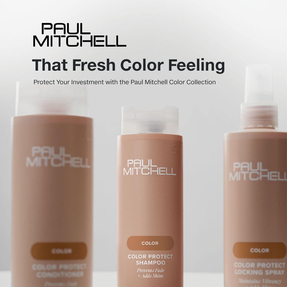 Paul Mitchell Color Protect Shampoo, notas de fragancia cítricas para una experiencia fresca.