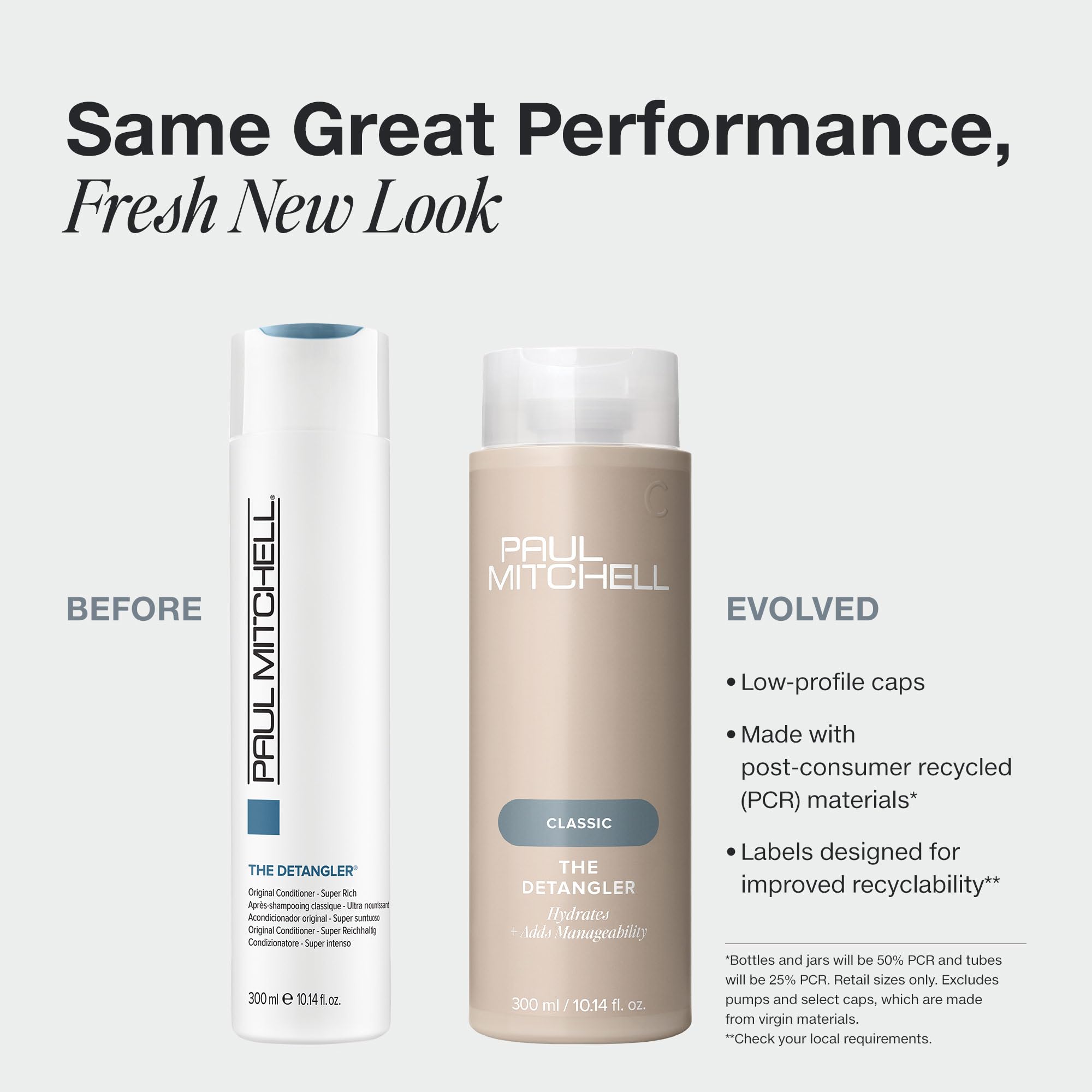 Paul Mitchell Desenredador: textura cremosa que desenreda eficazmente.