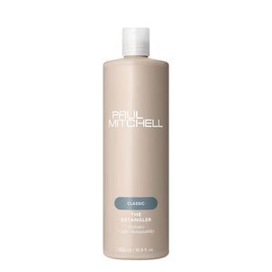 Paul Mitchell The Detangler botella cremosa facilita el desenredo y aporta brillo.