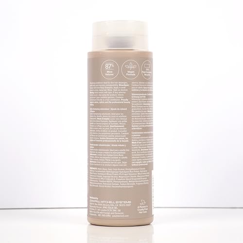 Manejabilidad diaria mejorada para cabello con Paul Mitchell Extra-Body Condicionador.